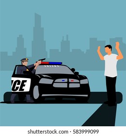 law enforcement illustration templates