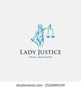 law enforcement woman logo vector. logo template