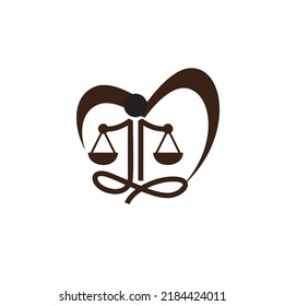 Law Firm abstract cales of justice vintage Fountain pen logo with gold ink icon, luxury elegant classic stationery illustration isolated Vector logo template