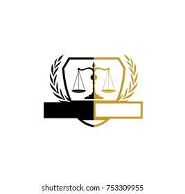 law firm and attorney icon