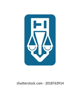 law firm concept logo, for branding