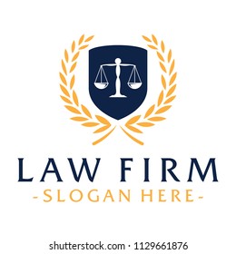 Law Firm Design Inspiration Logo Vector