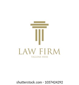 law firm design logo template