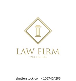 law firm design logo template