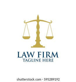 Law Firm Finance Agency Logo Stock Vector (royalty Free) 595289192