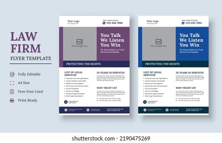 Law Firm Flyer Template, Law Firm and Legal Services Flyer, Law Firm And Consultancy Flyer, Legal Corporate Law Firm Business Flyer poster leaflet template design