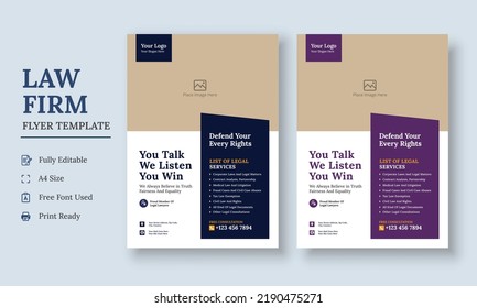 Law Firm Flyer Template, Law Firm and Legal Services Flyer, Law Firm And Consultancy Flyer, Legal Corporate Law Firm Business Flyer poster leaflet template design