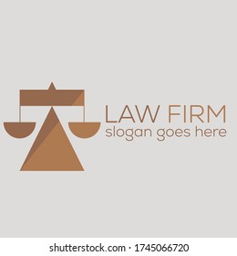 law firm geometric logo design