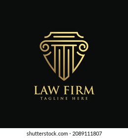 Law Firm Gold Premium Logo Template