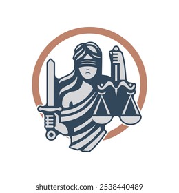 law firm icon logo design template