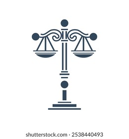 law firm icon logo design template