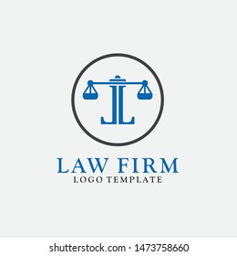 Law Firm icon, template logo
