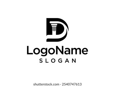 Law firm initial D Letter Logo Design