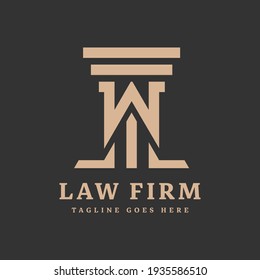 Law Firm Lawyer Logo Template | Legal