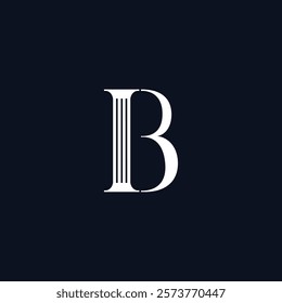 Law Firm Letter B Logo