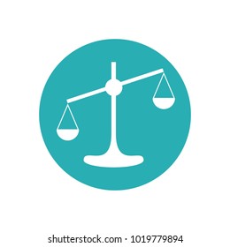 Law firm line trend logo icon vector design. Universal legal, lawyer, scales sword column idea creative premium symbol.