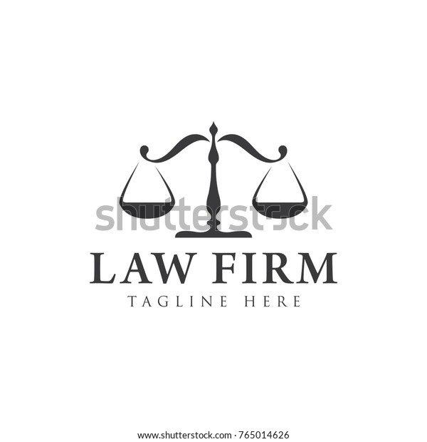 Law Firm Logo Stock Vector (Royalty Free) 765014626