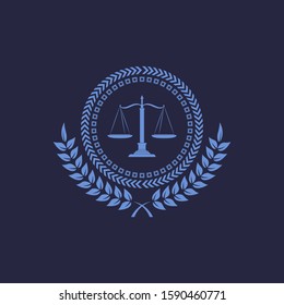 law firm logo design, icon design template elements