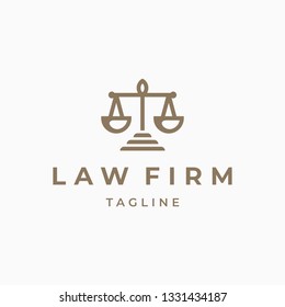 Law Firm Logo Design Template