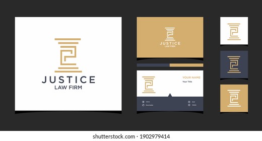 Law firm logo design template