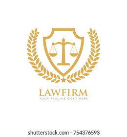 Law firm logo design template