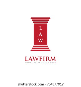 Law firm logo design template