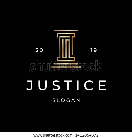 Law Firm Logo Design Template