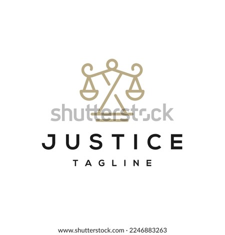Law Firm Logo Design Template