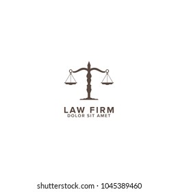 Law firm Logo Design Vector Template