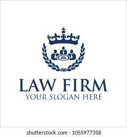 Law Firm Logo Design Vector

