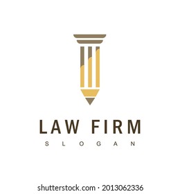 Law Firm Logo Design Vector