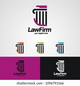 Law Firm Logo Designs Template