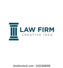Law Firm logo and icon template