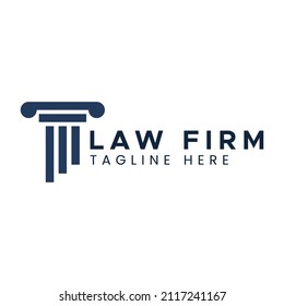 Law Firm Logo Icon Vector