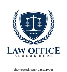 law firm logo illustration