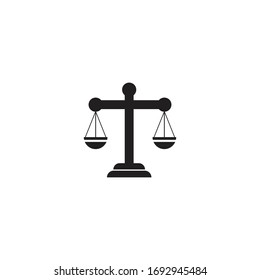 Law firm logo ilustration vector template