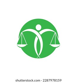 Law firm logo images illustration design