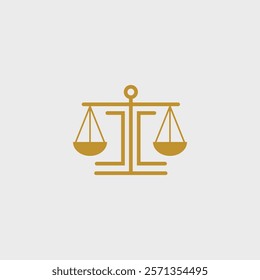 Law Firm logo, scale logo,advocate, attorney logo template