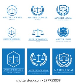 Law Firm Logo Set