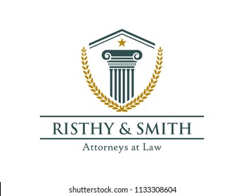law firm logo template