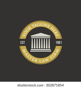 Law Firm Logo Template