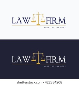 Law firm logo template