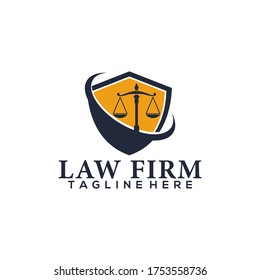 Law Firm Logo Template Vector