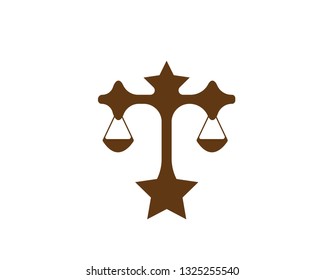 Law firm logo template-Vector
