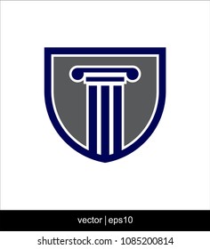 law firm logo vector