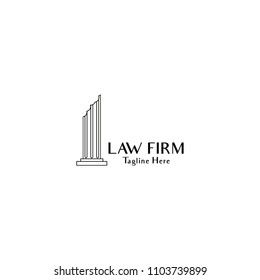 Law Firm logo vector
