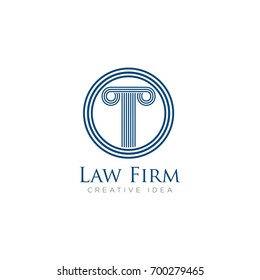 Law Firm Logo Vector