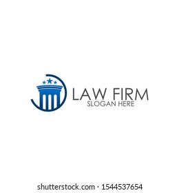 Law Firm logo vector design template