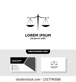 Law Firm Logo - Vector, Free Bussines Card Mockup