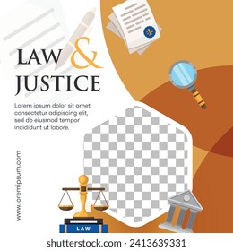 Law firm post template design